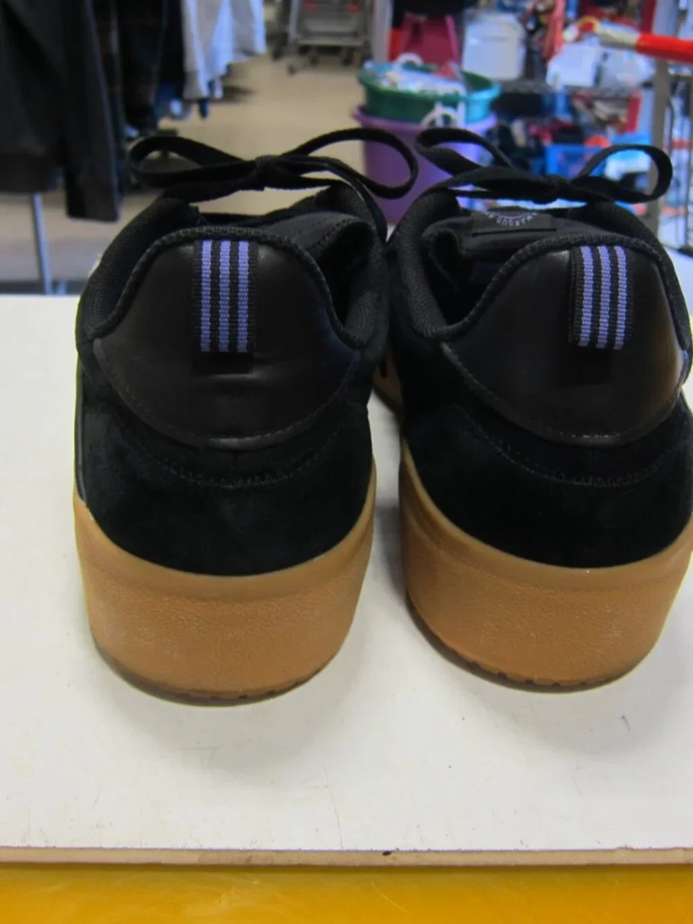 Adidas EE6112 Liberty Cup Chewy Cannon Gum Men's 13 Core Black/Gold/Gum Shoe's